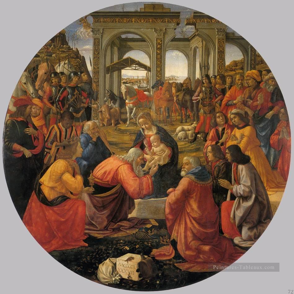 Adoration des mages 1487 Renaissance Florence Domenico Ghirlandaio Peintures à l'huile